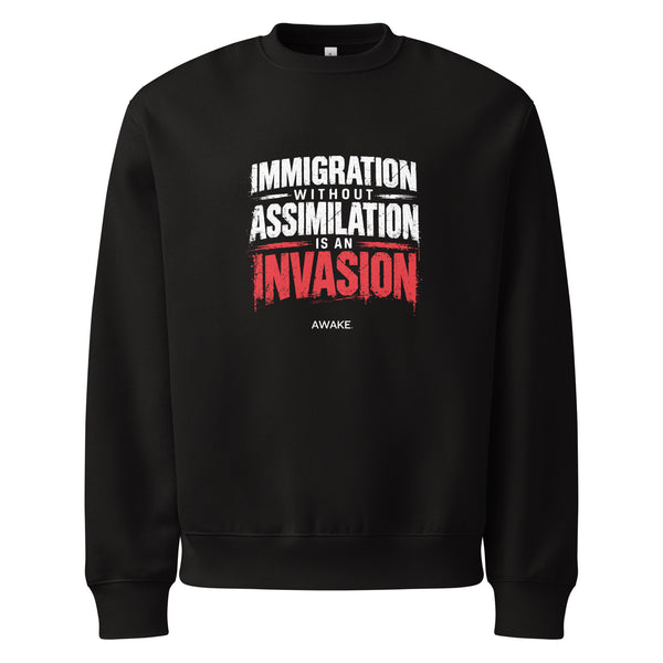 Immigration & Assimilation Heavy crewneck